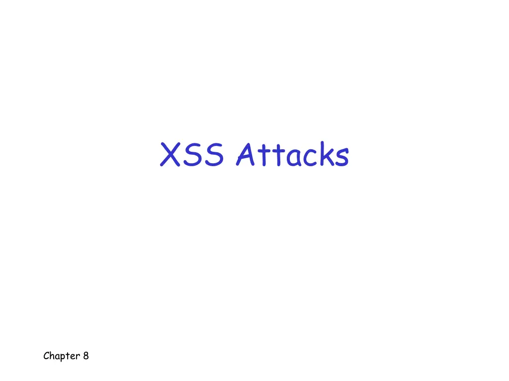 xss attacks
