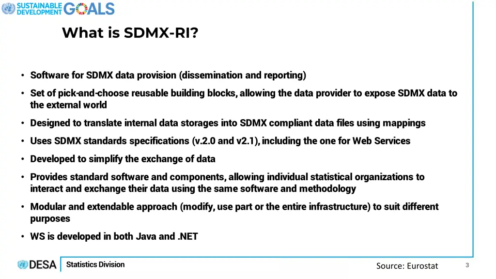what is sdmx ri