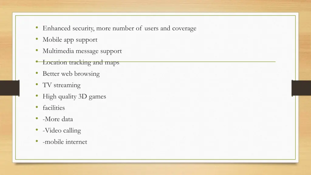 enhanced security more number of users