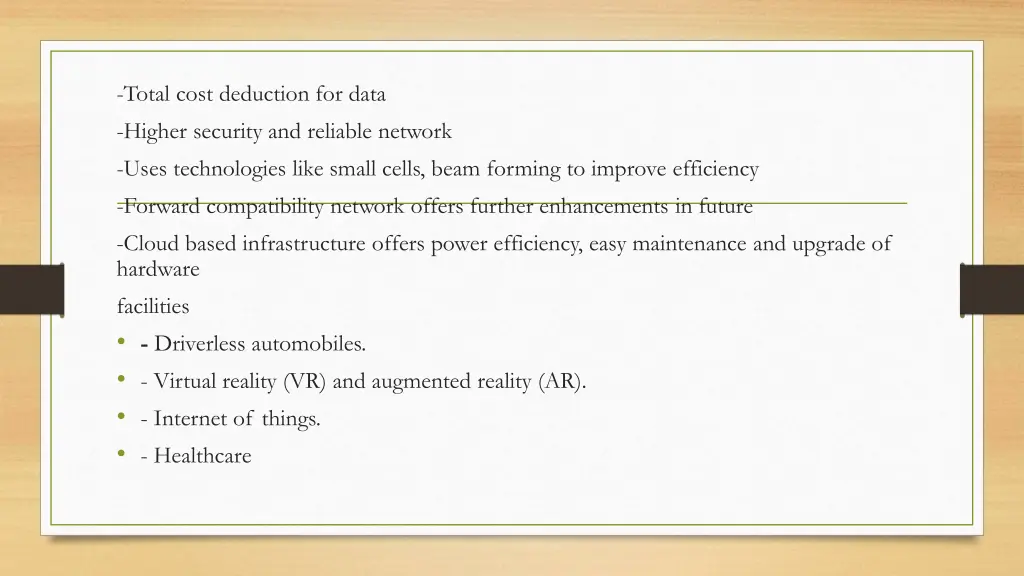 total cost deduction for data higher security