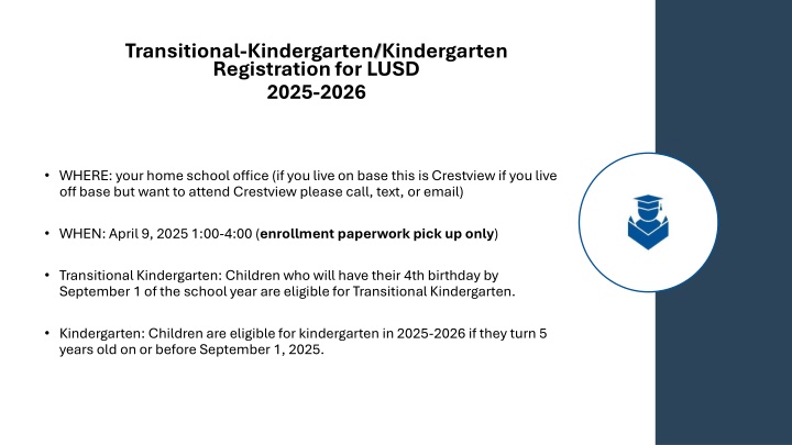 transitional kindergarten kindergarten
