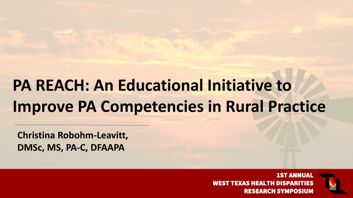 pa reach an educational initiative to improve