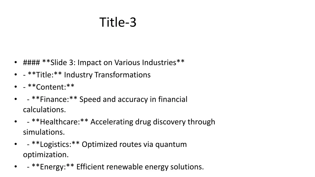 title 3