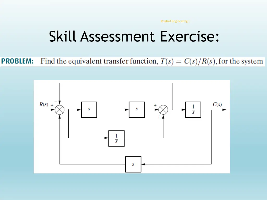 control engineering i
