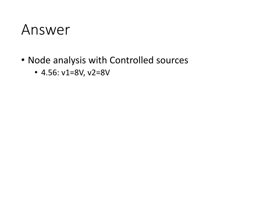 answer