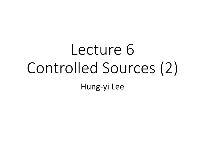 lecture 6