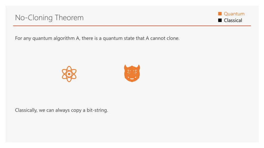 quantum classical