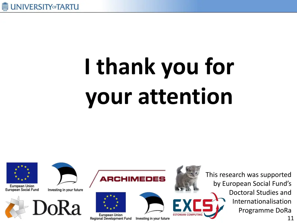 i thank you for your attention