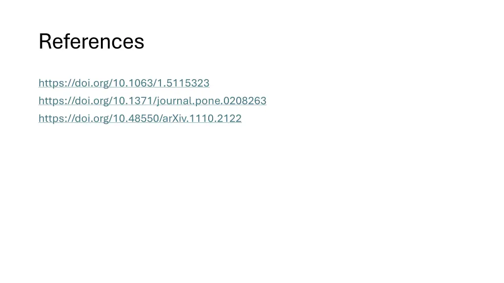 references
