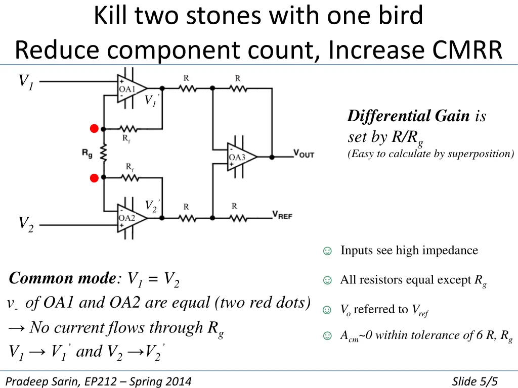 kill two stones with one bird reduce component