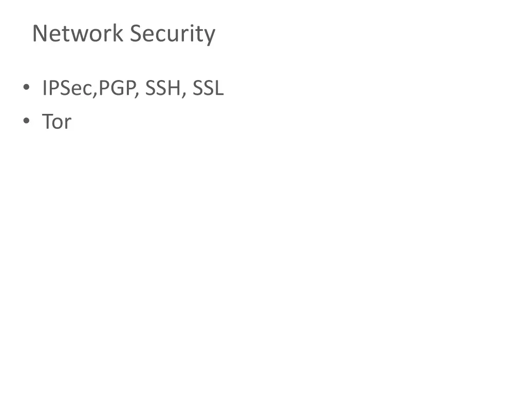 network security