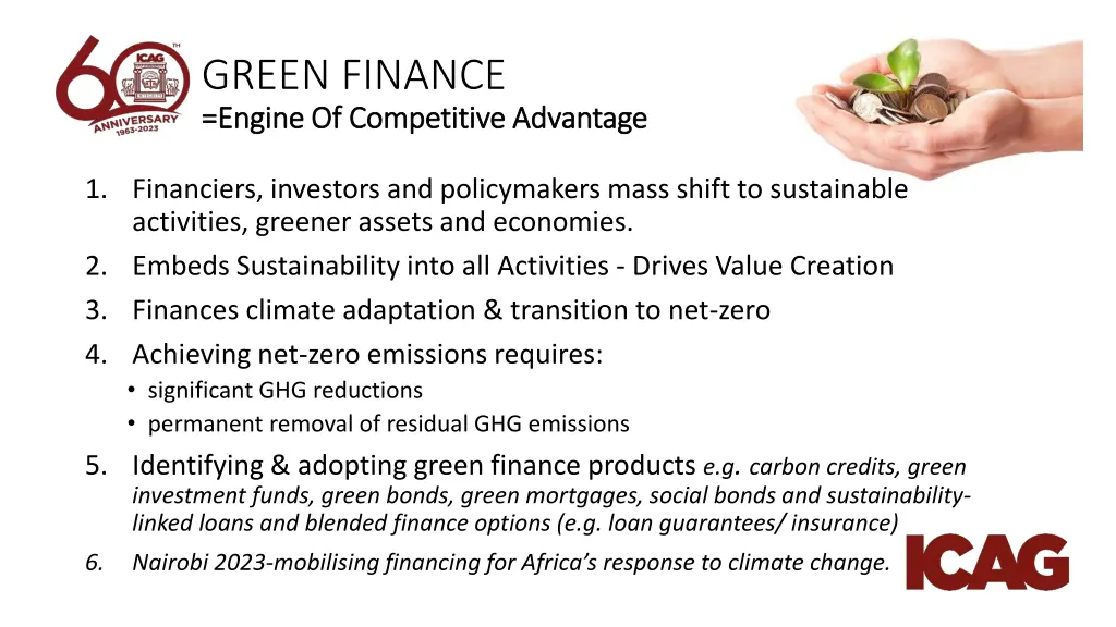 green finance engine of competitive advantage