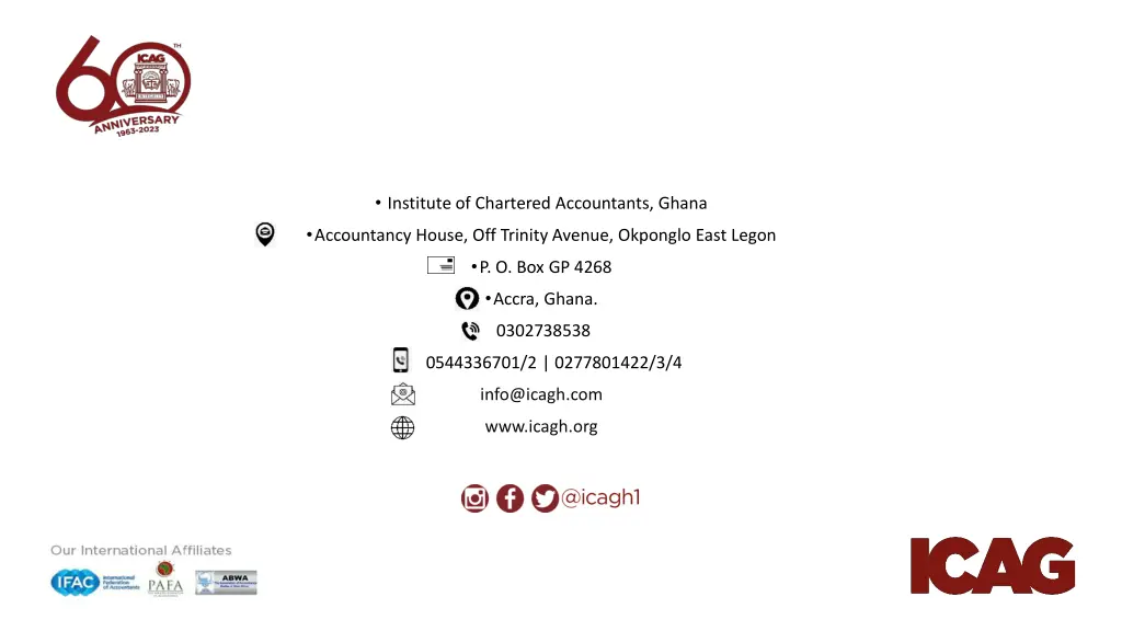 institute of chartered accountants ghana