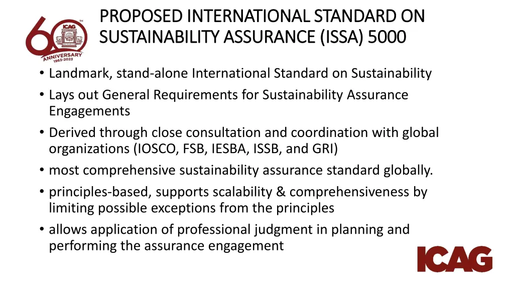 proposed international standard on proposed