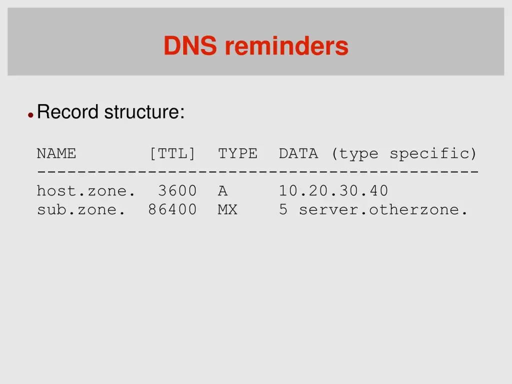 dns reminders 1
