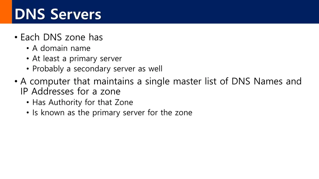 dns servers