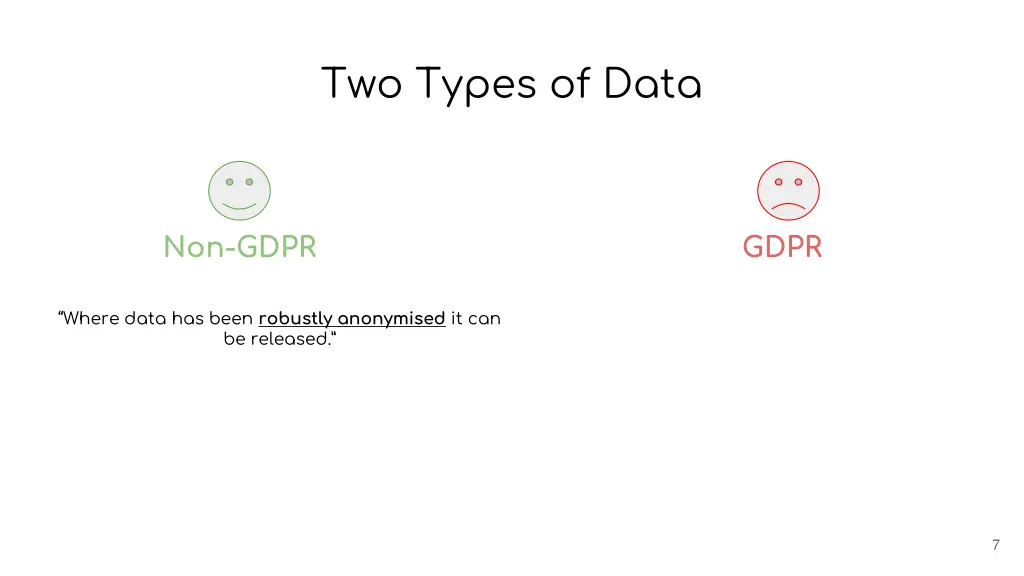 two types of data