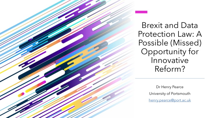 brexit and data protection law a possible missed