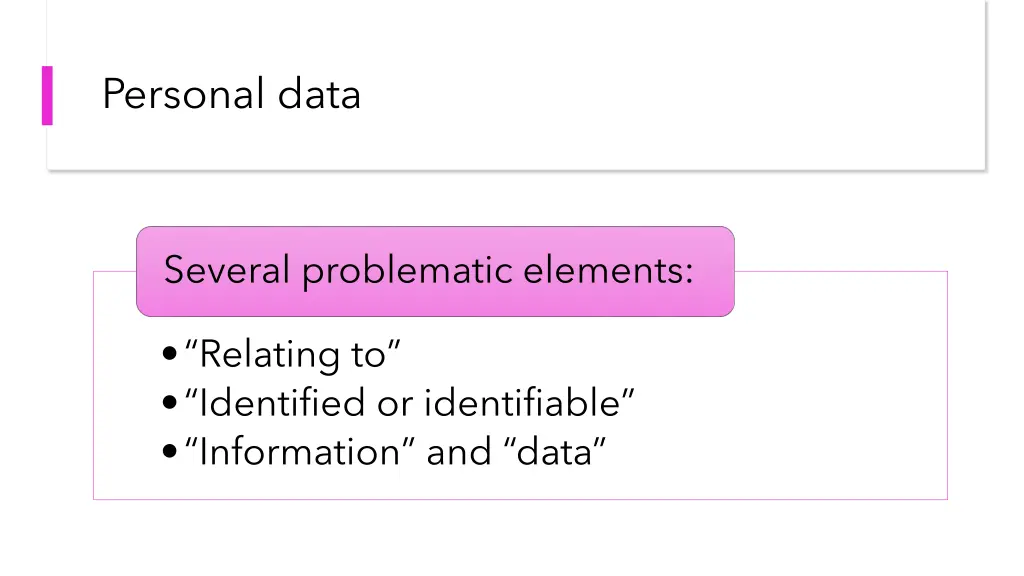 personal data 1