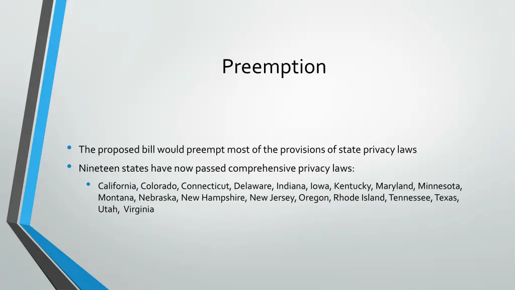 preemption