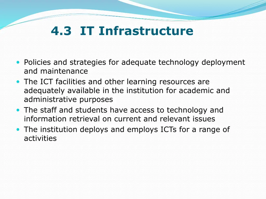 4 3 it infrastructure