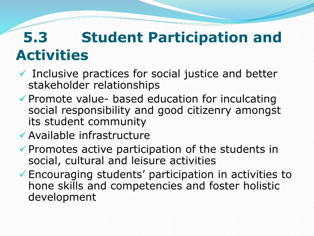 5 3 student participation and activities