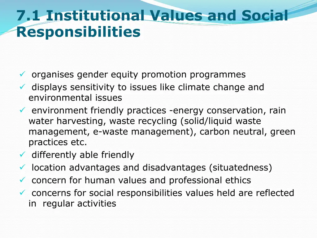 7 1 institutional values and social