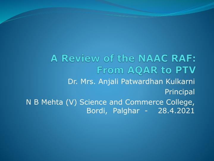 dr mrs anjali patwardhan kulkarni