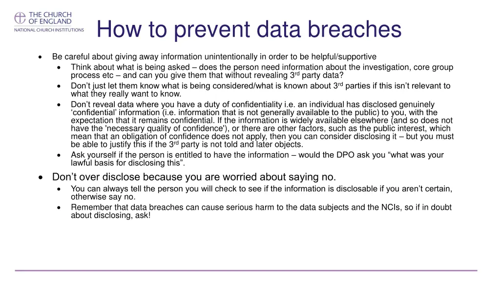 how to prevent data breaches 1
