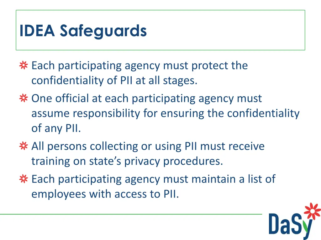 idea safeguards