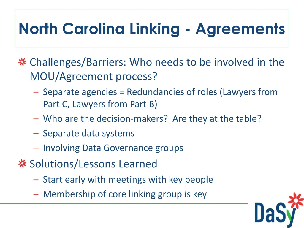 north carolina linking agreements 1