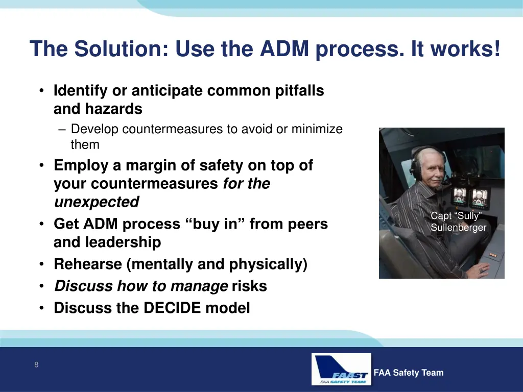 the solution use the adm process it works