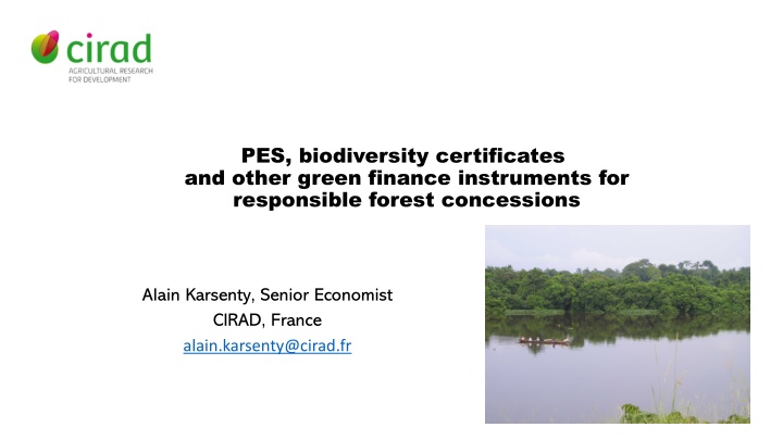 pes biodiversity certificates and other green