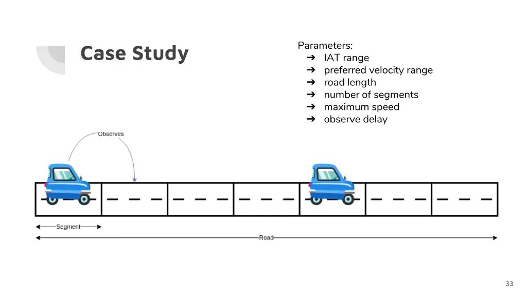parameters iat range preferred velocity range