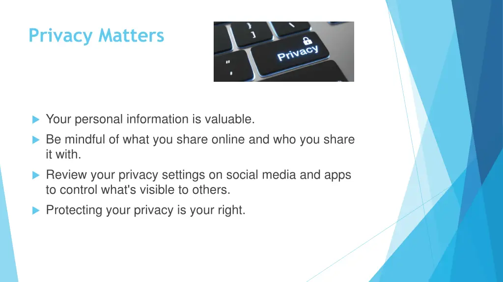 privacy matters