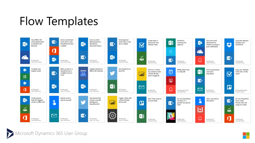 flow templates