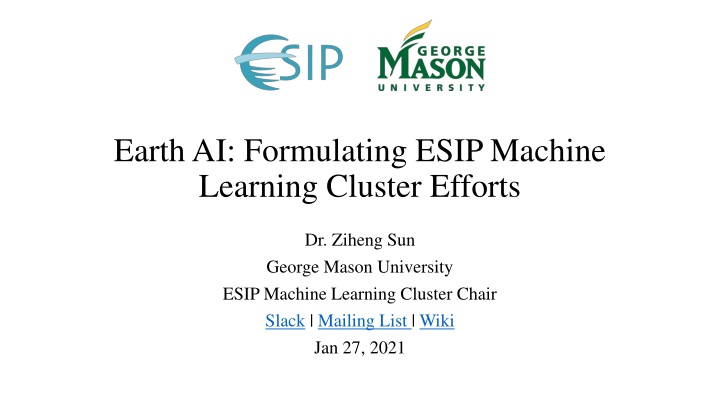 earth ai formulating esip machine learning
