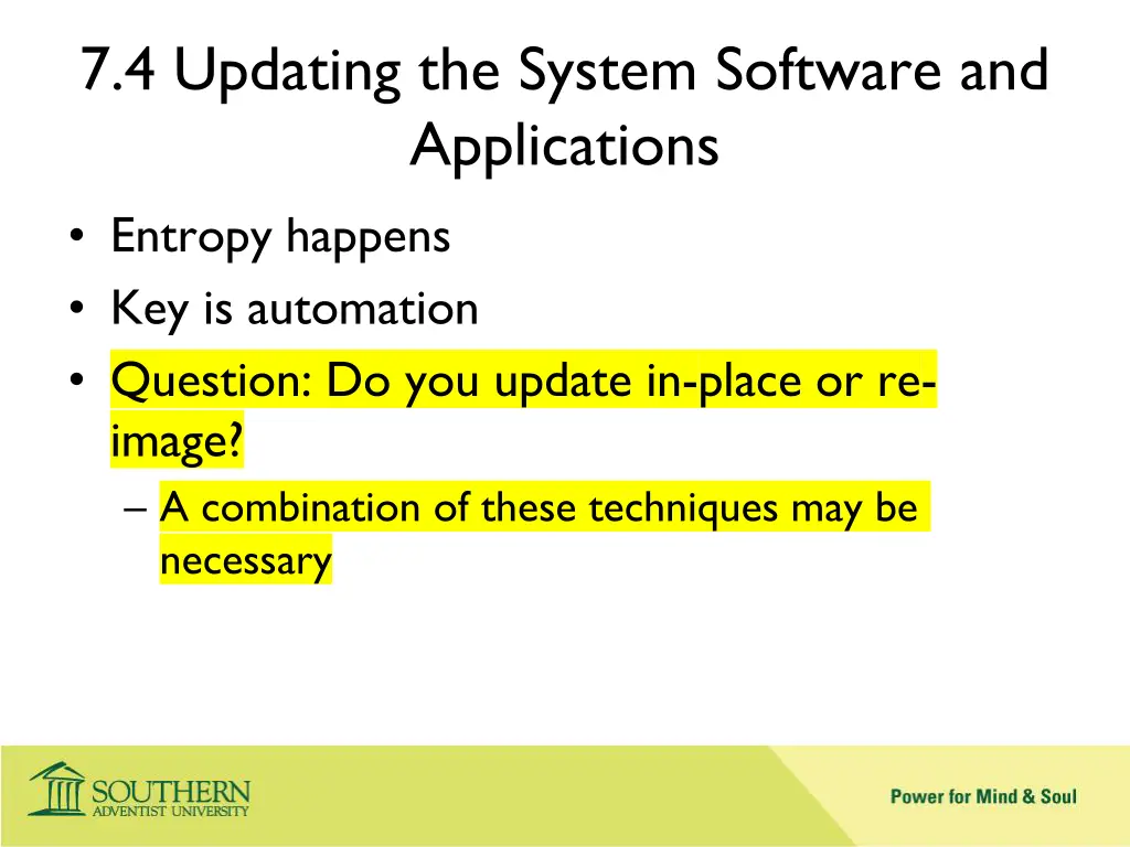 7 4 updating the system software and applications