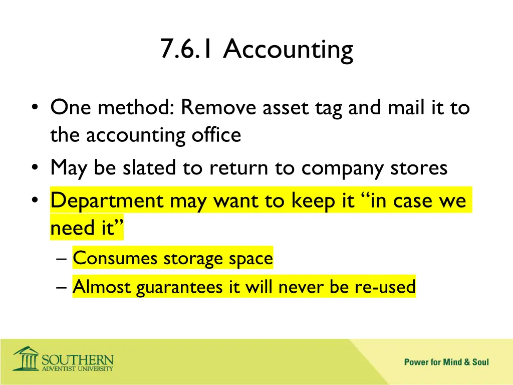 7 6 1 accounting