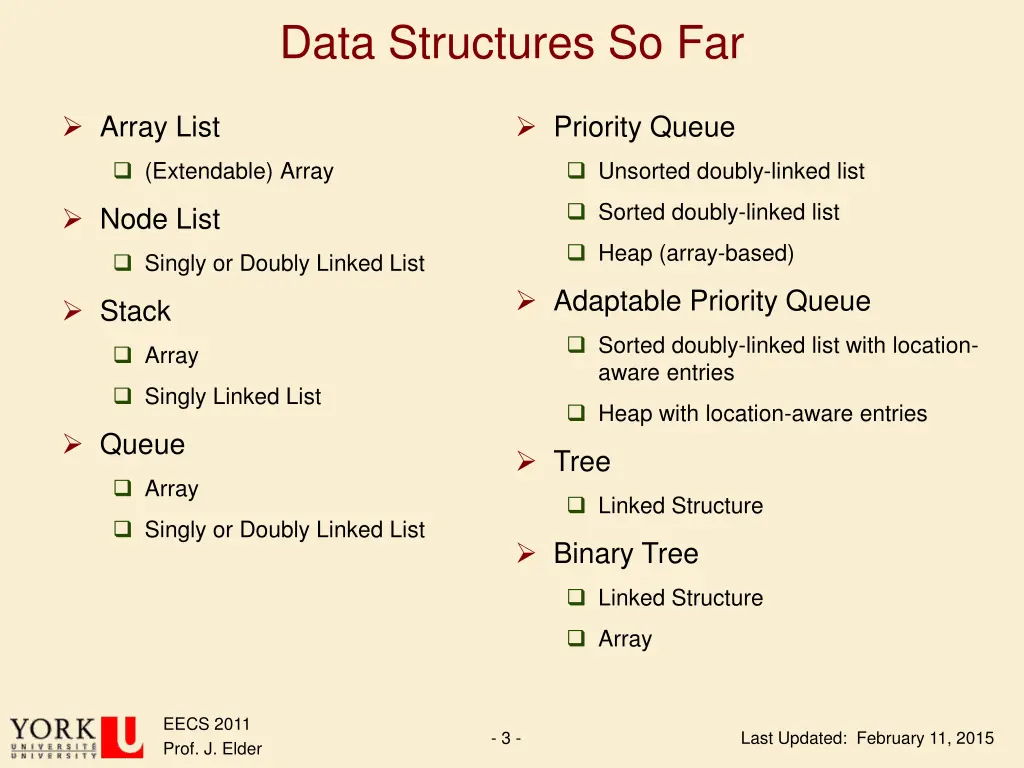 data structures so far