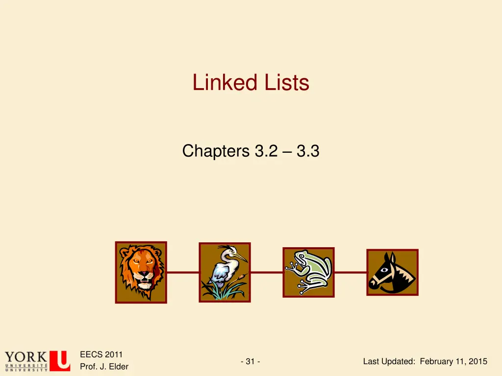 linked lists