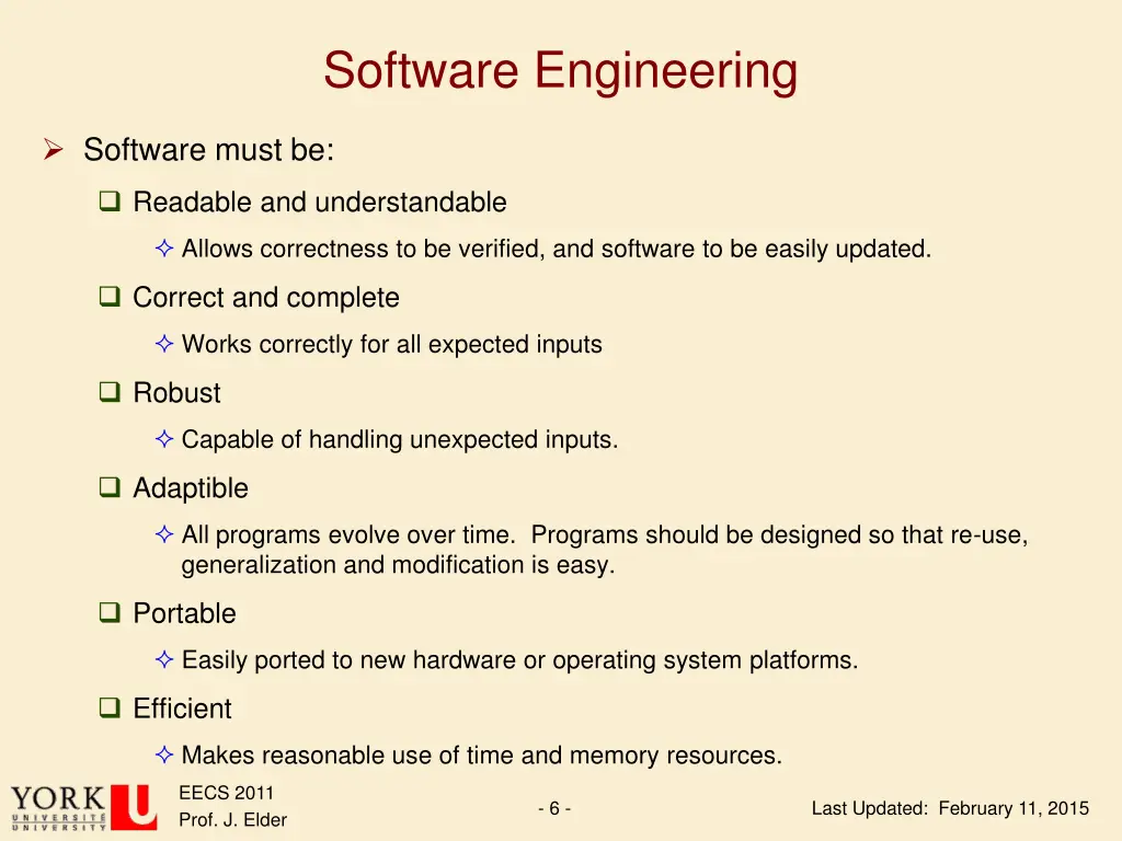 software engineering