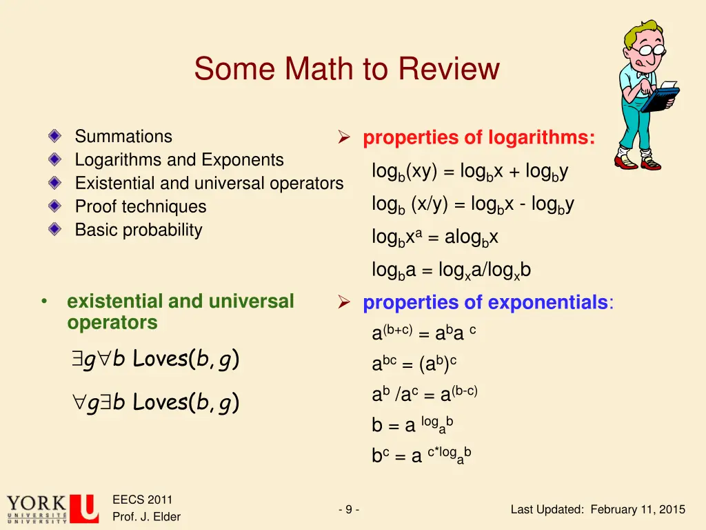 some math to review
