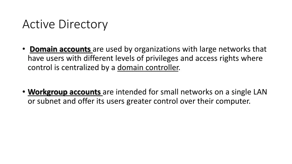 active directory