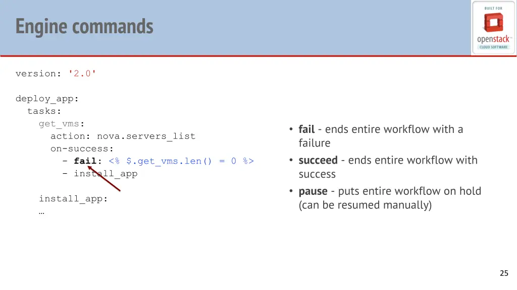engine commands