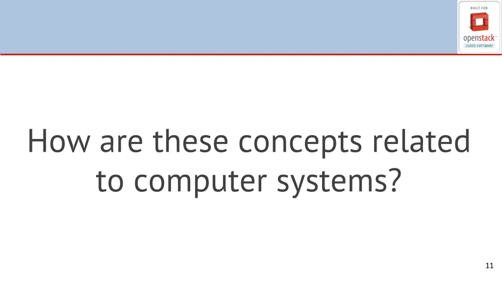 how are these concepts related to computer systems