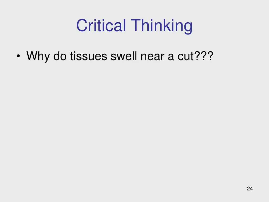 critical thinking
