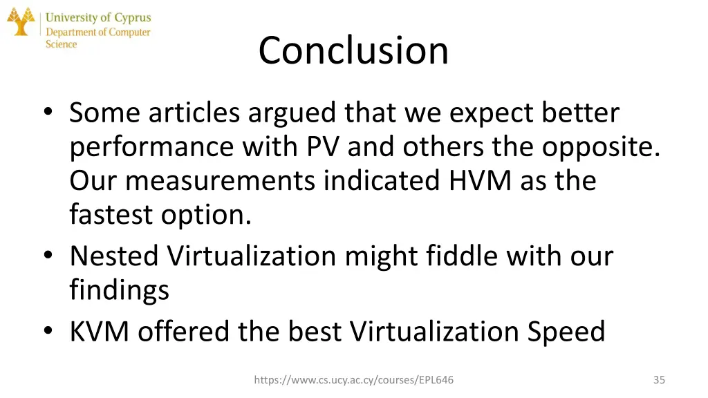 conclusion