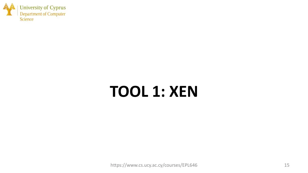 tool 1 xen
