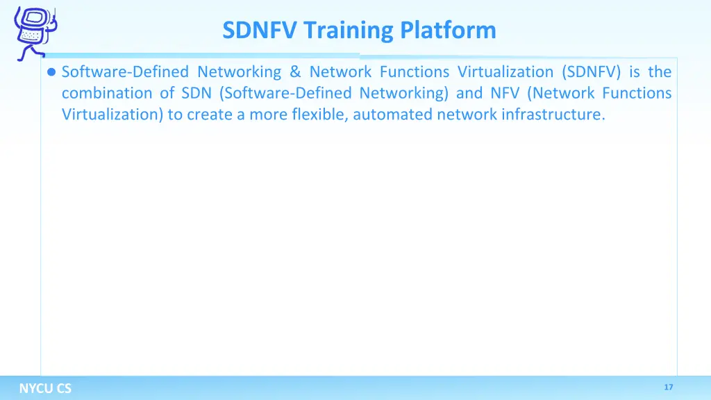 sdnfv training platform